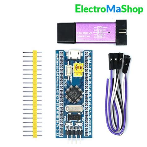 Kit STM32 Avec ST Link V2 Maroc ElectroMaShop