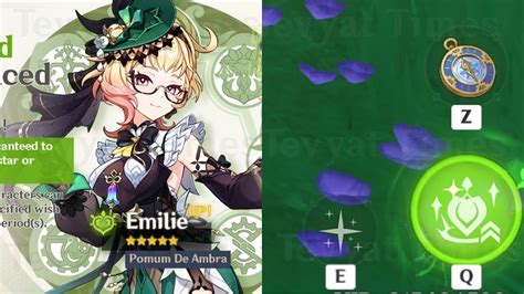 New Update Emilie Complete Kit Leaked Elemental Skills Elemental Burst Analysis Genshin