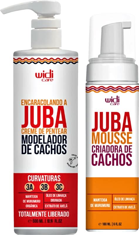 Kit Widi Care Creme De Pentear Encaracolando A Juba 500ml Mousse