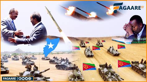 Degdeg Eritrea Oo Hub Iyo Ciidan Culus Uso Direyso Somalia Qodob Oo