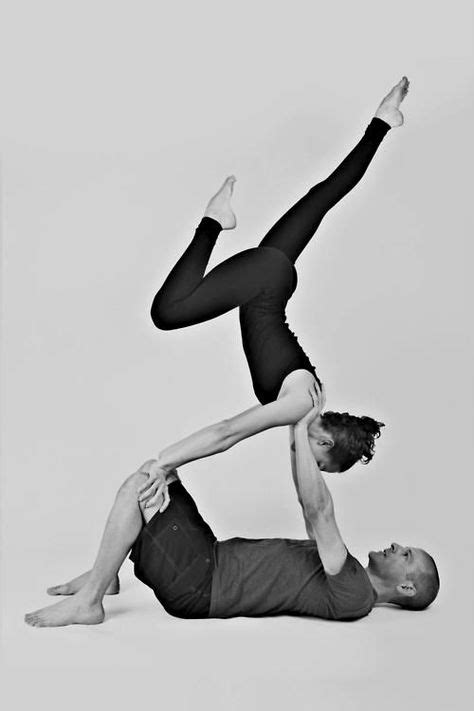 Partner Yoga I Need To Find Someone To Do This With It Looks So Cool Partner Yoga Couples