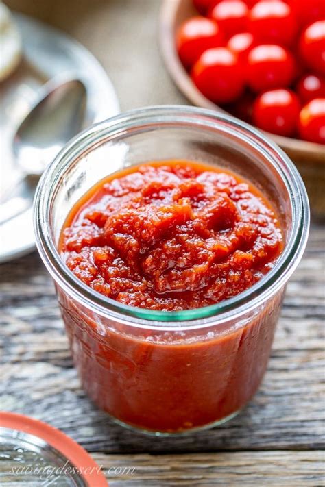 Spicy Summer Tomato Jam Saving Room For Dessert