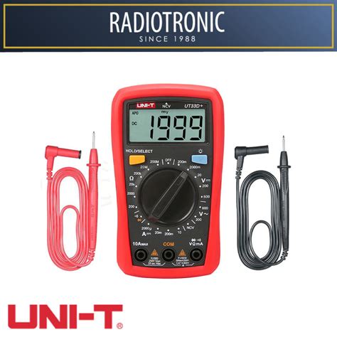 UT33D UNI T Palm Size Digital Multimeter Lazada