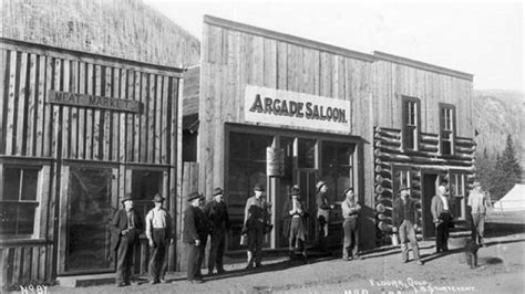 Momentos Del Pasado Fotografías De Auténticos Saloons Del Salvaje Oeste