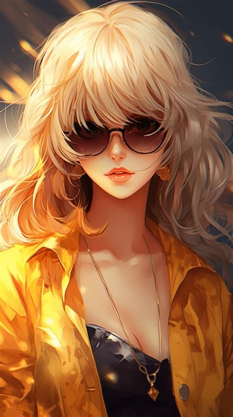 Sunglasses Anime Girl Aesthetic 91 Wallpaper Images And Photos