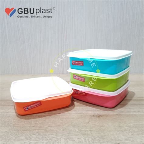 Jual GBU Livia Lolita Lunch Box Tempat Bekal Kotak Makan Segi 2