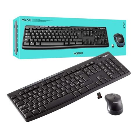 TECLADO Y MOUSE INALAMBRICO LOGITECH MK270 – Cb insumos