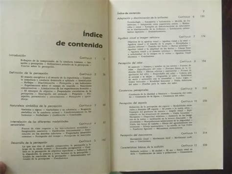 Principios De Percepción S Howard Bartley Trillas 1985 En Venta En