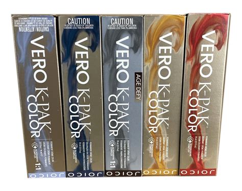 Joico Vero K Pak Permanent And Age Defy Crème Color 25oz Choose Your Shade Ebay