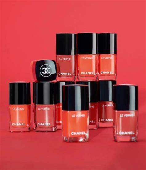 Chanel Makeup Spring 2023 Collection Red