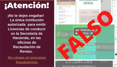 Alertan Por Tr Mites Falsos De Licencias De Conducir En Redes Sociales