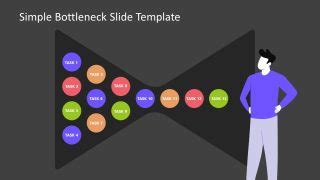 Simple Bottleneck Slide Template For PowerPoint