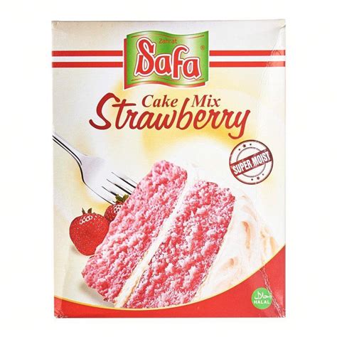 Safa Cake Mix Strawberry 500g Catchme Lk