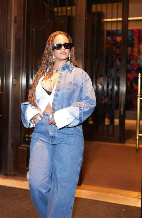 Denim On Denim Rihanna And Hailey Bieber S Trends 2024