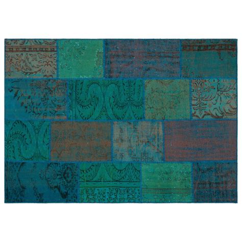 Latitude Vive Slabtown Iskece Hand Knotted Wool Blue Rug Wayfair Co Uk