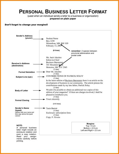 You Can See This Valid Business Letter Format And Margins At Creativecommun Business