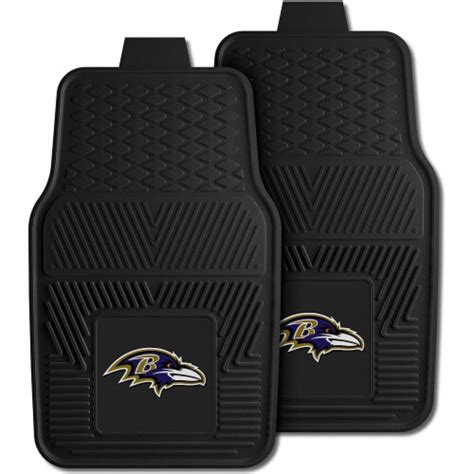 Fanmats X Inch Vinyl Front Car Floor Mat Piece Set Nfl