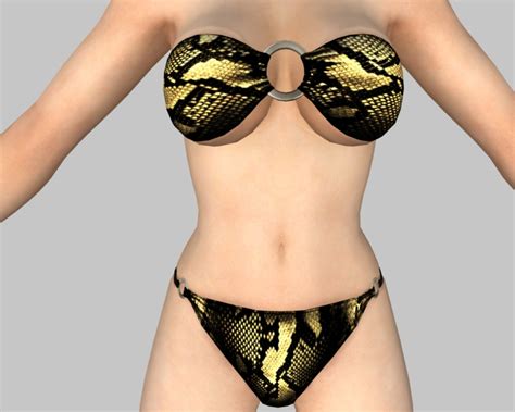 Sexy Bikini Girl 02 3D Model