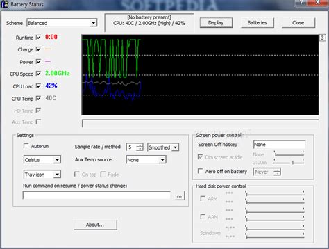 Battery Status Download Free (Windows) - 0.99b | Softpedia
