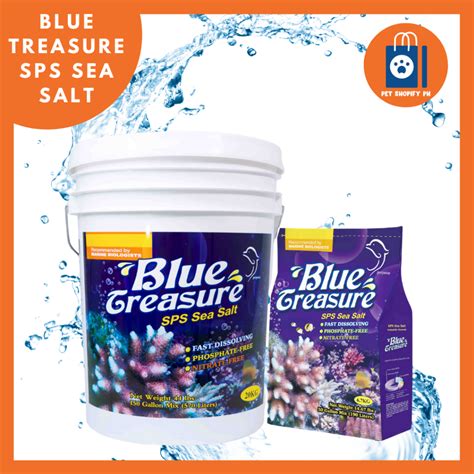 Blue Treasure Sps Sea Salt Kg Shopee Philippines