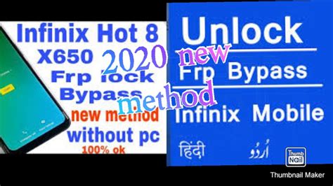 Infinix Hot X FRP Bypass Latest Method YouTube