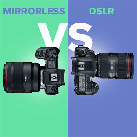 Mirrorless vs. DSLR