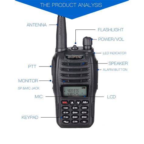 Baofeng Uv B6 Ham Radio Vhf 136 174mhz Uhf 400 480mhz Dual Band Mobile