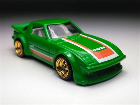 Mazda RX 7 Hot Wheels Custom Real Rubber Tires Etsy
