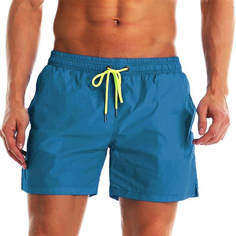 Pzocapte Fourth Of July Men Swimming Trunks Swimwear Short Swim Trunks