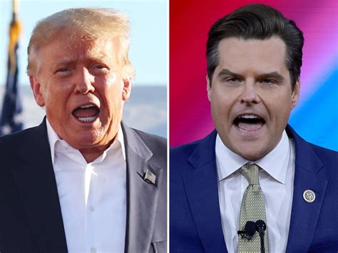 Matt Gaetz Calls Donald Trump Big Daddy As Former Potus Apologizes To Him