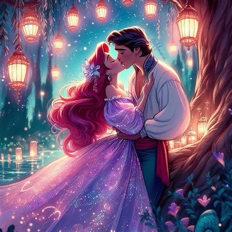 Ariel Y Eric Disney Princess Pictures Disney Movie Art Disney