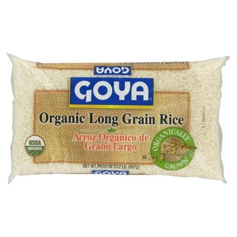 Goya Organic Long Grain Rice 2 Lbs