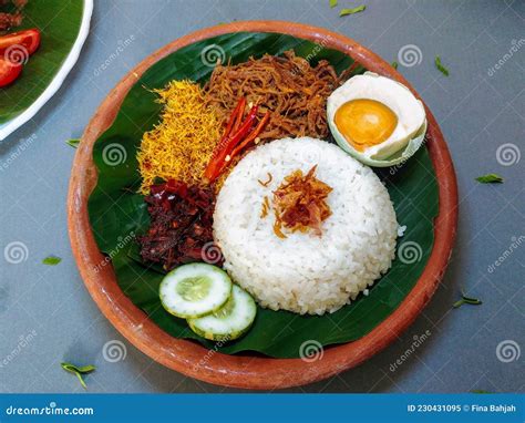 Nasi Krawu Traditional Food from Gresik, Indonesia. Stock Image - Image ...