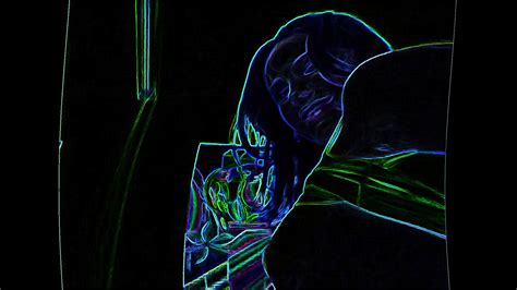 Hot Gal Enjoying Anal As Trippy Psychedelic