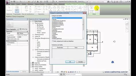 Revit Ii E3 01 Componentes Introdução Revit Componentes Geometria