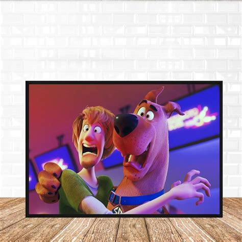 Quadro Decorativo Infantil Desenho Scooby Doo A3 02 Elo7