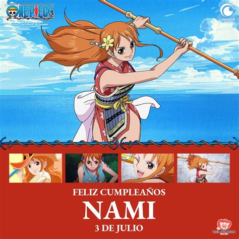 Crunchyroll es VERANO 2022 on Twitter 3 7 Feliz cumpleaños a Nami