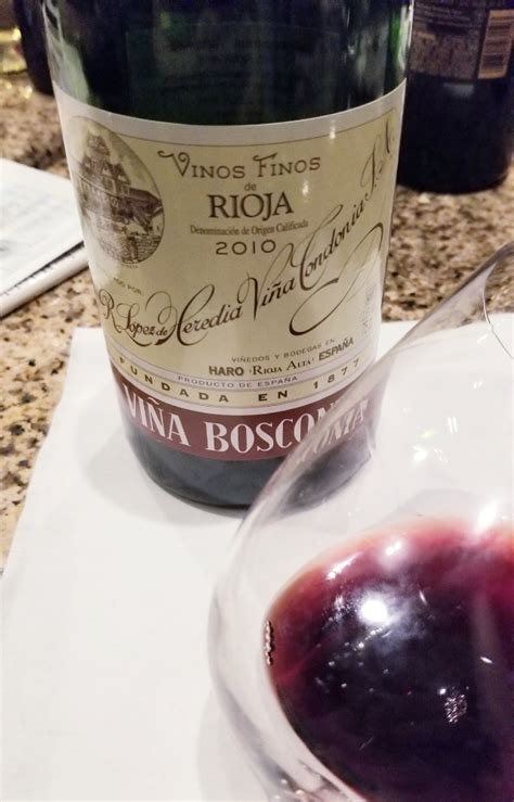 R. Lopez de Heredia Vinã Bosconia Rioja Reserva 2010, Spain – Odedi's ...