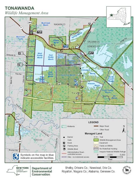 PDF Tonawanda Wildlife Management Area Map TONAWANDA Wildlife