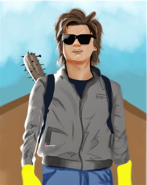 Steve Harrington Fanart Stranger Things Fanart Fan Art Steve Harrington