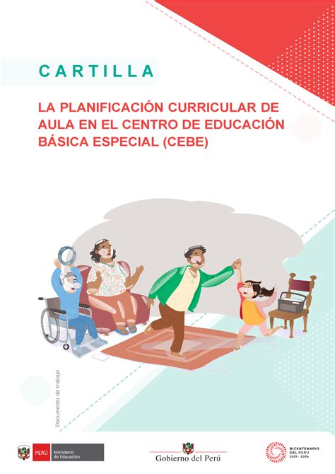 Cartilla La Planificaci N Curricular De Aula En El Cebe C A R T I L L