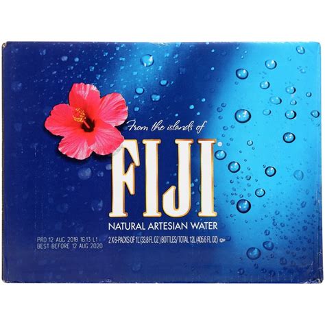 Buy Fiji Artesian Water Liter Per Case Online At Lowest Price