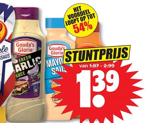 Gouda S Glorie Of Mad Saus Aanbieding Bij Dirk