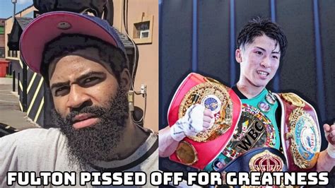 Stephen Fulton Pissed Off For Greatness In Naoya Inoue Fight No