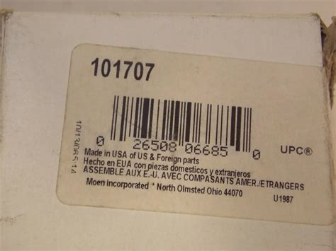 Moen 101707 Vacuum Breaker Hub Assembly Kit