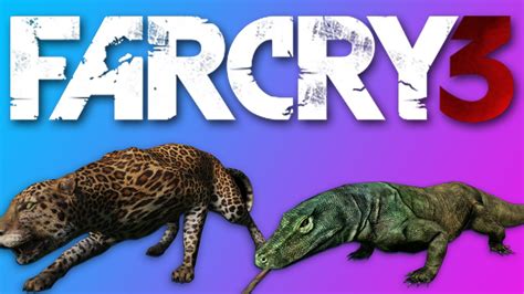 Far Cry 3 4 Leopard Komodo Dragon Youtube