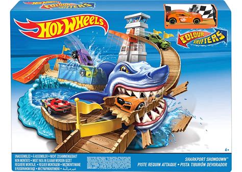 Купити Трек Хот Вілс Зміни Колір полювання на Акулу Hot Wheels Color