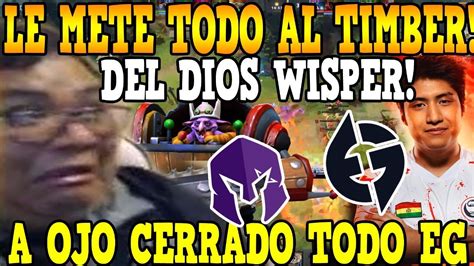 TODO A EG SMASH APVESTA TODO AL VER EL TIMBER DE EG WISPER VS KEYD