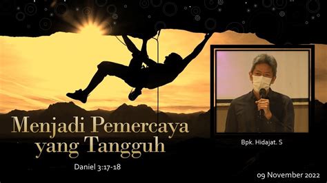 Menjadi Pemercaya Yang Tangguh Bpk Hidajat S RDMB Church Of