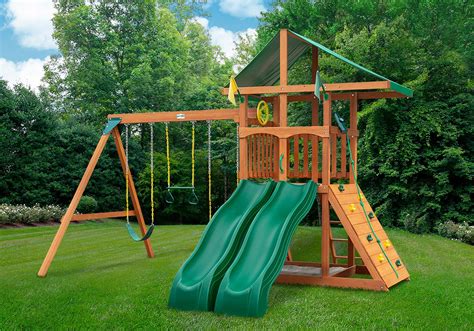 Wooden Swing Sets Tagged "1000-2000" - NJ Swingsets